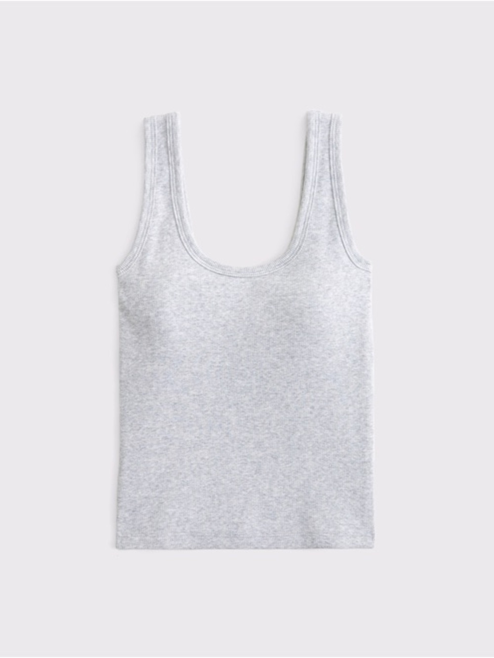 Abercrombie & Fitch Gray Ribbed Tank Top - Picture 8 of 12